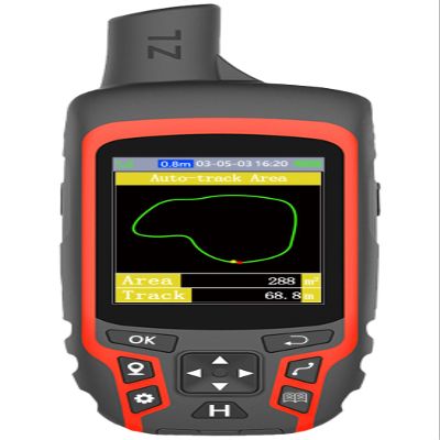 ZL166 Handheld GPS Survey Equipment, Portable Land Measuring Instrument, Surveying Equipment Distance Area Measurement Tool, High Precision Land Surveying Machine for Forest Farmland Mountain Lake
