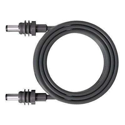 18AWG DC Power Cable, Robust and Sturdy 3.3ft Male to Male Extension Cord, Extended Length for IP Camera, LED Strip, Router, Seamless Connectivity for Home Security and Lighting Sy