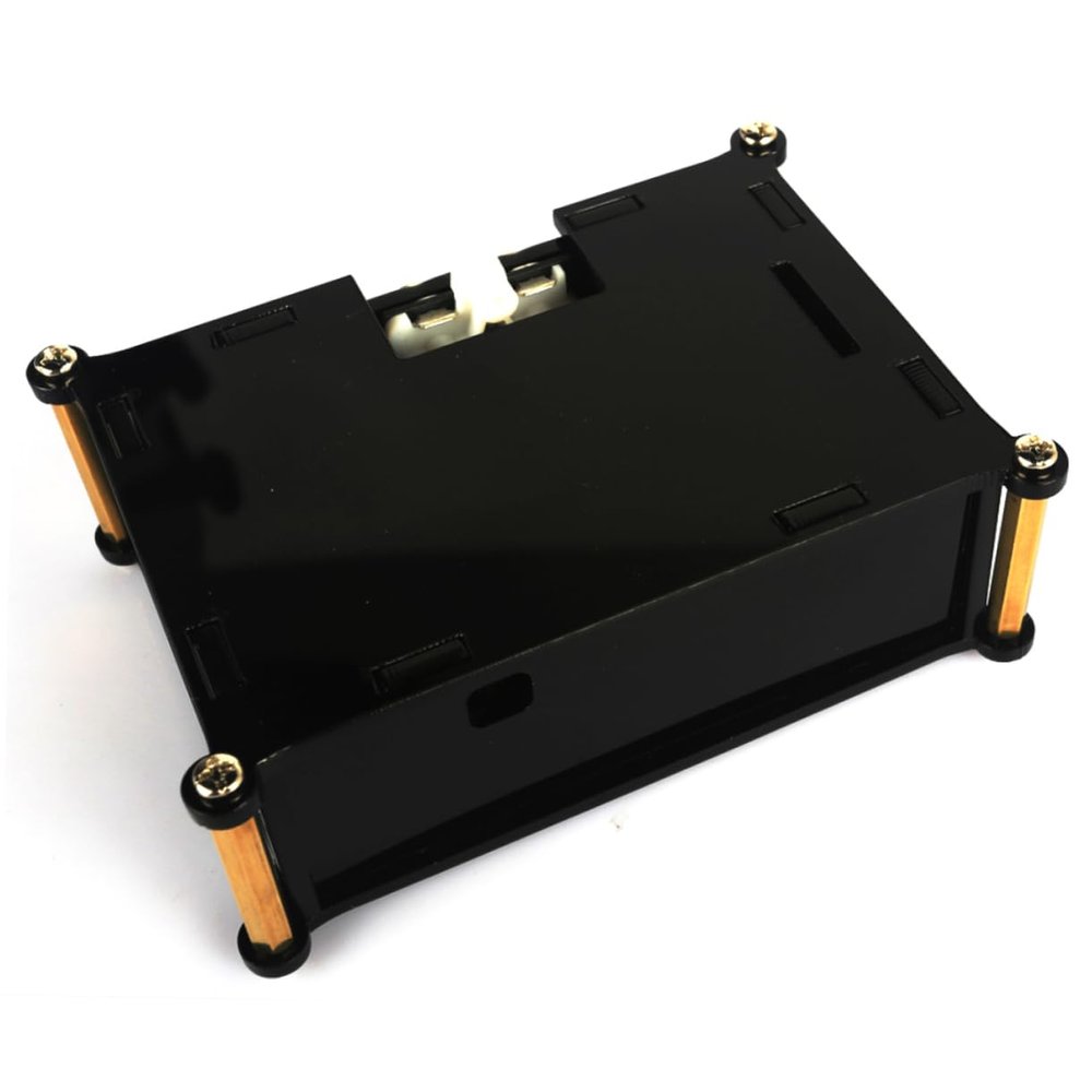 ETHZZLE Detachable Acrylic Case for Model Audio Hat Cover with Easy Access to All Ports Lightweight Design with Included Screws and Nuts