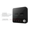 NVMe M.2 Duplicator M.2 Cloner Dual-Bay Offline Clone Supports SATA to NVMe and NVMe to SATA view 3