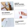 CAXUSD 12pcs Punch-Adapter Fixer Power Strips Holder Cable Organizers Easy Install Random Color view 4