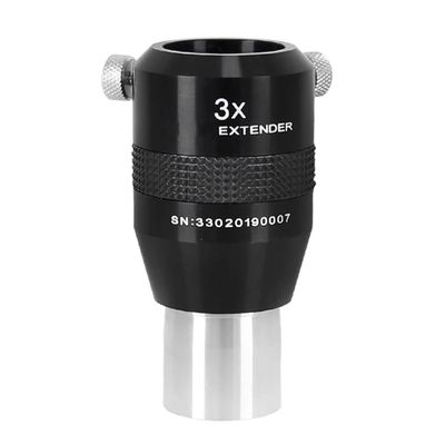 1.25 Inch 3X Super Apochromat & Achromatic 31.7mm Power Metal Extender Lens