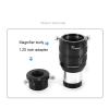 1.25 Inch 3X Super Apochromat & Achromatic 31.7mm Power Metal Extender Lens view 2