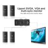 Computer Monitor Cable, 4 Port USB KVM Switch Switches Keyboard Mouse Switch with svga, vga, and Monitors for Versatile connectivity for Users with Different Needs view 3