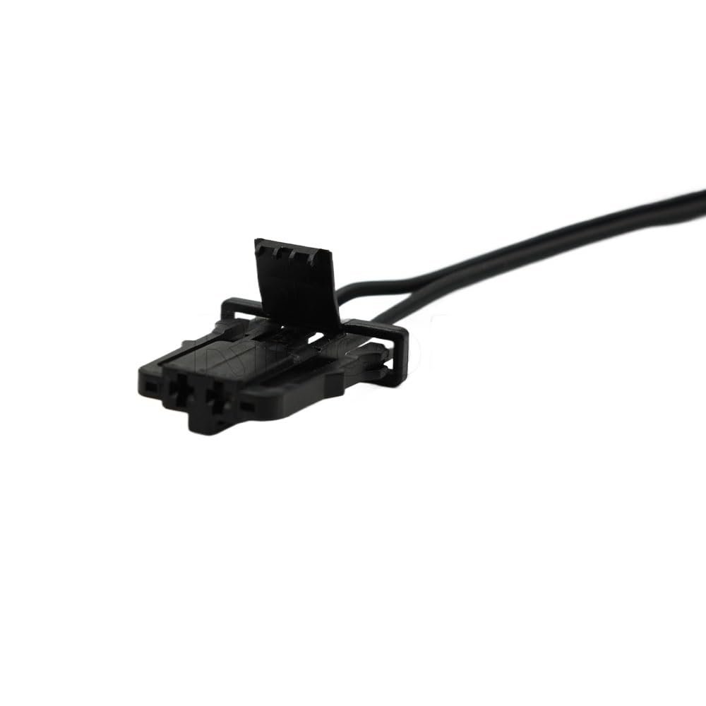 Hengliang Store 1 Set 2 Auto Tweeter Electric Wire Socket with Cables Compatible with The 3B0972712 1J0971972 Car(Female Wire Harness)