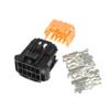 Turmeric Hengliang Store 1/5/10/20Sets 10 Pin/Way Male Female Auto Connector 1.5mm Modified P/Lug Car Connector Compatible with The 98823-1011(Female Set,10Sets) view 1