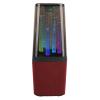 Speaker with RGB Lighting Effects, Clear Sound Performance, Fast Connection, Lightweight, Portable, Support AUX USB, 1.5 Hours Charging Time, 2-3 Hours Playback Time, for (Red) view 1