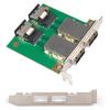 Mini SAS Adapter SFF-8087 to 2 Port External HD SFF-8088 PCI Mini SAS Card view 1