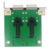 Mini SAS Adapter SFF-8087 to 2 Port External HD SFF-8088 PCI Mini SAS Card view 2