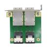 Mini SAS Adapter SFF-8087 to 2 Port External HD SFF-8088 PCI Mini SAS Card view 3