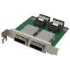 Mini SAS Adapter SFF-8087 to 2 Port External HD SFF-8088 PCI Mini SAS Card view 4