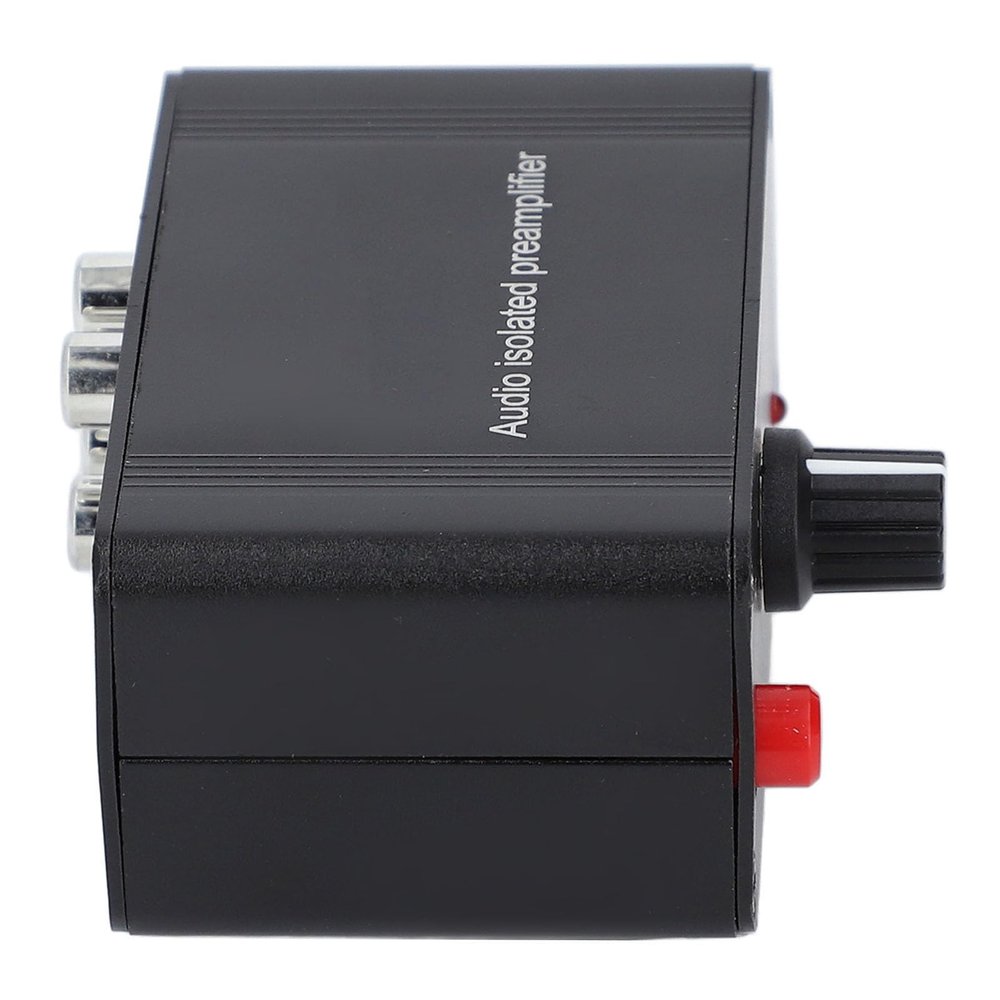 NE5532 Dual Op Amp Audio Preamplifier, 10X Gain, Compact Design, Isolation Amplifier for Home, Studio with Noise Reduction, Compatible with DVD, CD, MP3, TV
