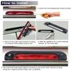 Third Brake Light Rear View Camera Backup Camera Replacement for OPEL Vauxhall/Fiat Ducato III 3 carado Bus Kasten 250 X250 X251 290 290X/Citroen Jumper II Bus Kasten 244 Z 250 2500 L view 4