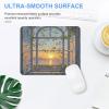 MousePads Cute Mouse Pad Square When The Sun Goes Down Printed Mouse Pad Portable Non Slip Rubber Base Mouse Pad for Office Laptop view 3