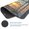 MousePads Cute Mouse Pad Square When The Sun Goes Down Printed Mouse Pad Portable Non Slip Rubber Base Mouse Pad for Office Laptop view 4