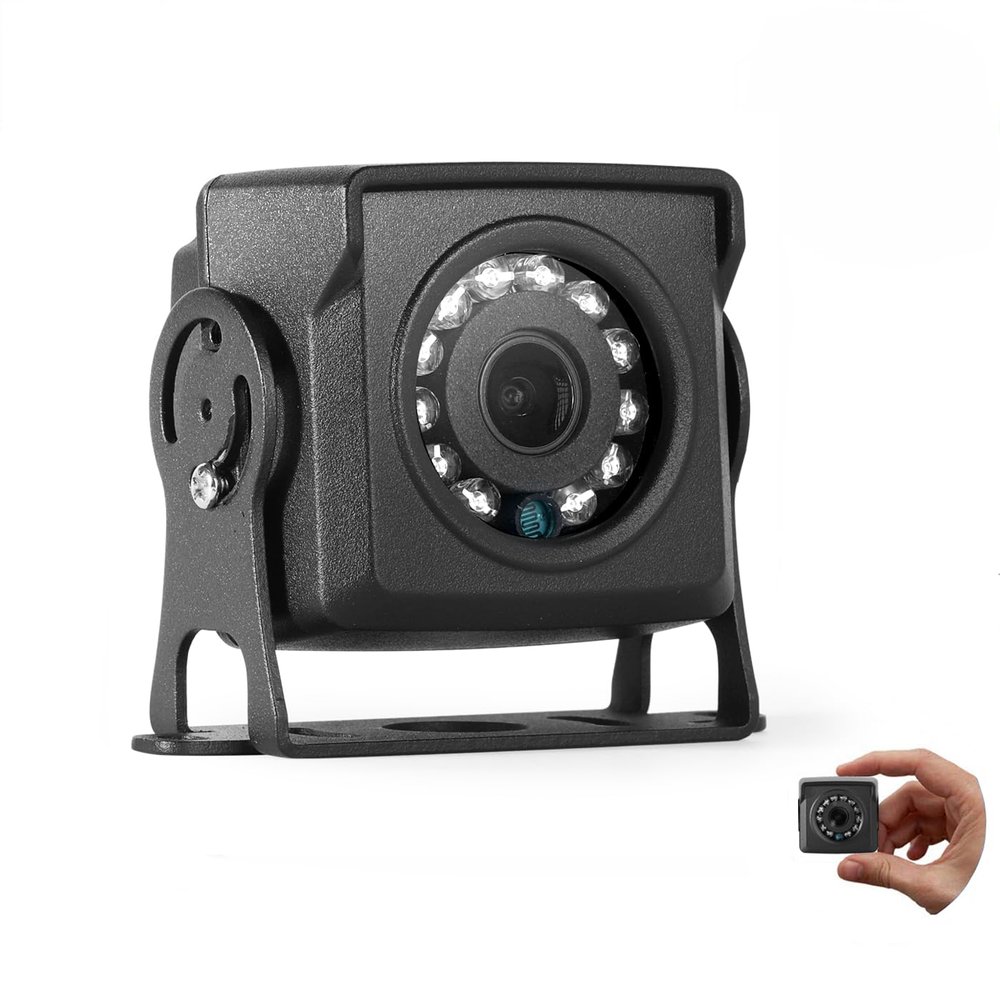 REVODATA Outdoor 5MP Mini POE IP Camera, IP65 Waterproof, UltraHD Security Surveillance Cam, 10M IR Night Vision, 3.6mm Lens 75FOV, Motion Detection, Smart Phone/PC App (I704-2-P)