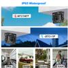REVODATA Outdoor 5MP Mini POE IP Camera, IP65 Waterproof, UltraHD Security Surveillance Cam, 10M IR Night Vision, 3.6mm Lens 75FOV, Motion Detection, Smart Phone/PC App (I704-2-P) view 4