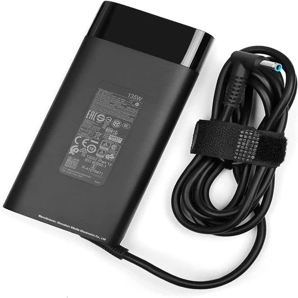 135W L15534-001 TPN-DA11 TPN-CA13 AC Adapter Laptop Charger Compatible for HP Spectre 15 x360 15t-df100 CTO omen 15 17 Pavilion Gaming 15 17 ec0013dx 15-ec0751ms OMEN(19.5V 6.9A)