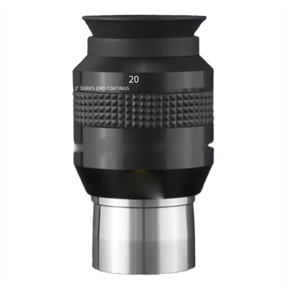 52 Degrees 3mm 6,5/15/20/25/40mm Eyepiece Ultra-Wide Angle High Power Eyepiece(1.25 inch 20mm)