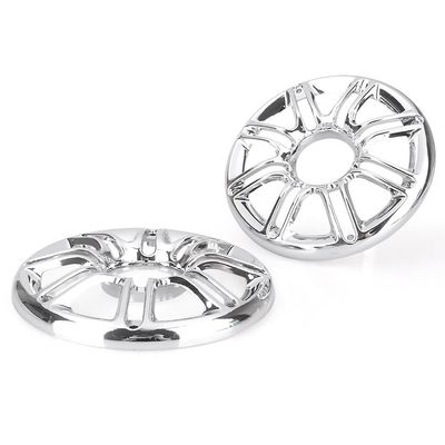 Bacar Motorcycle Speaker Loudspeaker Plate Grille Cover for Harley Electra Glide Trike 1996-2013
