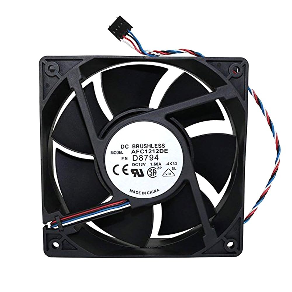 Server Fan for DELL for Precision T7400 690 for PowerEdge SC430 0D8794 D8794 AFC1212DE-4K33 DC12V 1.60A New