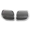 Bacar Speaker Grill Cover Front Speaker Grill for Harley Road Glide Models 2015-2021 Chrome view 2