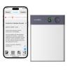 Ai Voice Recorder, Note Transcriber to Text with Chatgpt, App Control, Support 68 Languages, 64GB Ai Note Taker for Lectures, Meetings, Phone Calls, Magnetic (Gray) view 1