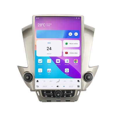 14.4 inch Screen Android 13 Car Radio for GMC Yukon Tahoe Suburban Chevrolet Silverado 2014-2018 Car Stereo Upgrade Tesla Style Dash Touch Screen Android Auto GPS Navigation (OEM 8 inch Screen)