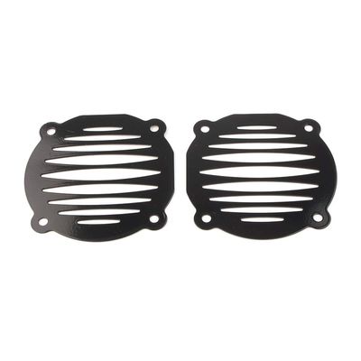 Bacar Speaker Grill Cover Front Speaker Grill for Harley -Davidson FLHT Models 2000-2013 Black