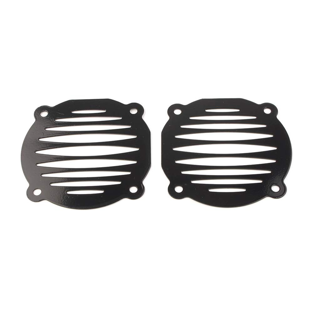 Bacar Speaker Grill Cover Front Speaker Grill for Harley -Davidson FLHT Models 2000-2013 Black