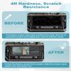 CDEFG 2PCS for 2025 2026 Nissan Frontier Screen Protector, for 2025 2026 Nissan Frontier (S/SV/Pro-X/Pro-4X/SL) Accessories 12.3-inch Touchscreen Nano Screen Cover HD Clear view 2
