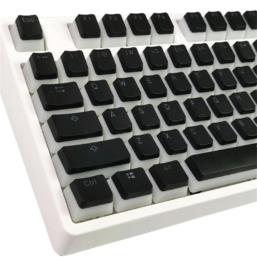 for 117 Keys Keycaps ForMX Switches Mechanical Keyboard Translucent Light