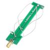 4 Arm Helical Antenna 1.4-1.68GHz SMA Connector PCB Wide Range Electronic Component, Excellent Positioning Performance, for Aircraft, Outdoors, Lab (Green) view 1