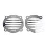 Bacar Speaker Grill Cover Front Speaker Grill for Harley -Davidson FLHT Models 2000-2013 Chrome view 2