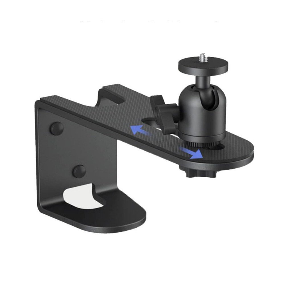 Adjustable Projector Wall Mount Set, Universal Bracket for Projector Hanger Mounting 1/4" Screw, Mini Projectors Suspension Bracket Wall Mount Inverted Rack Tray 360 Degree Rotating
