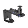 Adjustable Projector Wall Mount Set, Universal Bracket for Projector Hanger Mounting 1/4" Screw, Mini Projectors Suspension Bracket Wall Mount Inverted Rack Tray 360 Degree Rotating view 1