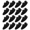 Hoement 16pcs Cable Organizer Clips Holders for Car Interior Headphone and Storage Strong Adhesive Cord Holder for view 1