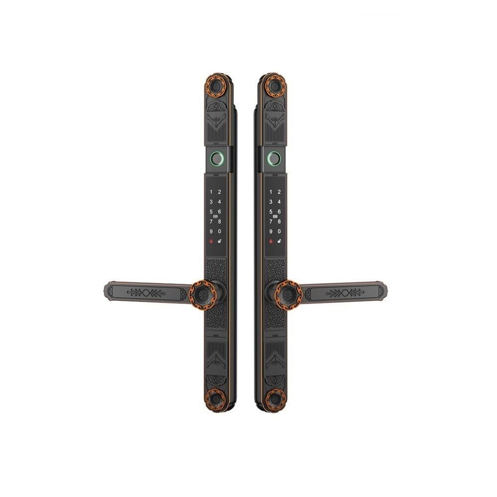 Biometric Fingerprint+Digits Pad+RFID Card+APP f/Narrow Side Push/Pull Door Lock (TY-Right Pull-Single)