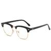 LNTICB Blue Light Blocking Glasses Computer Reading Glasses Eyeglass Frame Transparent Lens Unisex Anti UV Anti Eye Fatigue view 1