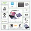 acer Chromebook 315 15.6 inch Laptop, Intel Processor N4500, 1.1 GHz, 4GB RAM, 64GB eMMC, Chrome OS, Proctective Sleeve Included, Moonstone Purple with TGY Accessories view 4