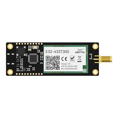 433MHz UART Lora RF Transceiver Offline Test Development Kit OLED Display E32-433TBH-SC 30dbm Long Distance with Antenna