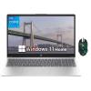HP 15.6" HD Laptop, 13th Gen Intel Core i5-1334U Business Laptop, 32GB RAM, 1TB SSD, Iris Xe Graphics, Anti-Glare, Bluetooth, WiFi 6, HDMI, Silver, Windows 11 Home with Designed Mouse view 1