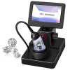 Naturalpowev 4.3Inch LCD Digital Microscope,Digital Diamond Girdle Viewer, 50-1500X Magnification, Biological Microscope Kit, Accurate Identification, for Diamond Inscription Viewer view 1