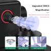 Naturalpowev 4.3Inch LCD Digital Microscope,Digital Diamond Girdle Viewer, 50-1500X Magnification, Biological Microscope Kit, Accurate Identification, for Diamond Inscription Viewer view 3