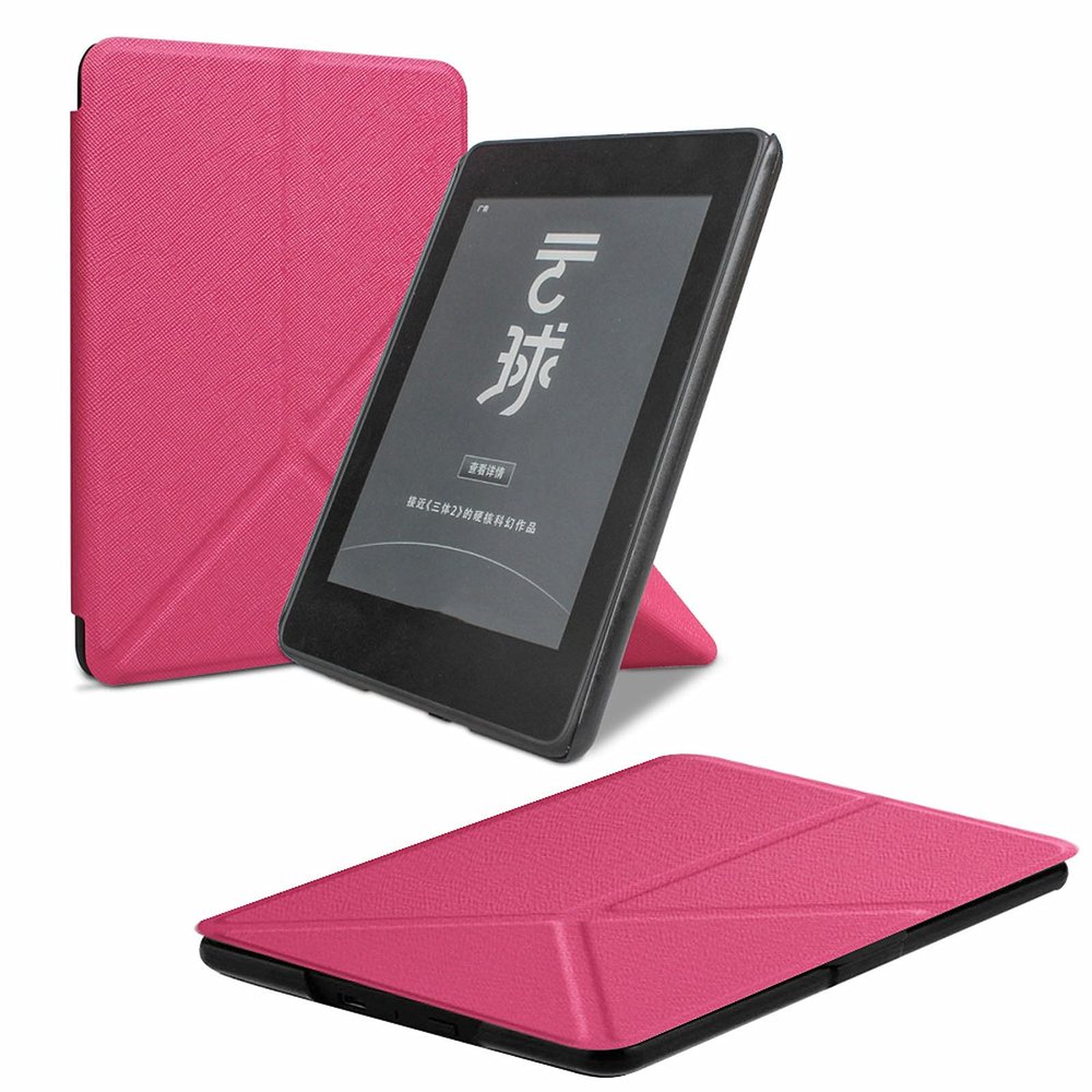 enoxboo Case for Kindle Paperwhite 12th Generation 2024/ Kindle Colorsoft Signature Edition, Ultra-Thin Origami Standing Shell Cover, 7 inch Cover with Auto Sleep Wake Feature