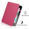 enoxboo Case for Kindle Paperwhite 12th Generation 2024/ Kindle Colorsoft Signature Edition, Ultra-Thin Origami Standing Shell Cover, 7 inch Cover with Auto Sleep Wake Feature view 2