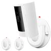 2 Pack Ring Indoor Cam Adhesive Wall Mount Bracket,Strong VHB Stick On,No Drilling Camera Mount for Ring,Two Ways Installation with Tape and Screws view 1