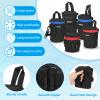 PATIKIL Lens Pouch Case, 4.5" ID x 8.3" H Shockproof Camera Lens Case Bag Thick Protective Neoprene Lens Protective Bag for Nikon DSLR Camera Lens, Black view 4