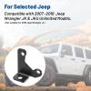 Anina CB Antenna Spare Tire Mount for Jeep JK Wrangler & Wrangler JKU Unlimited 2007-2018 and 2pc CB Radio Antenna Stub Mount Heavy Duty SO-239 Stud Mount for CB Radio Antenna Standard 3/8 X 24 Thread view 2