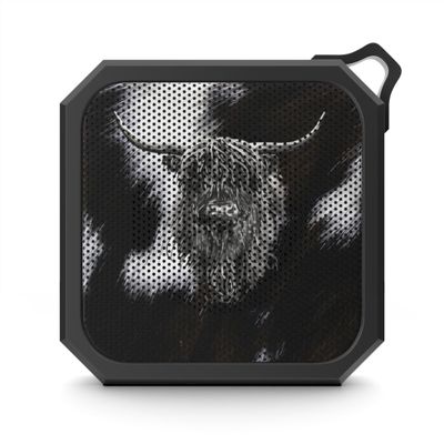 Highland Cow Outdoor Speaker, Nature Lover Gift, Cow Lover Music Player, Rustic Home Decor, Farmhouse Bluetooth Speaker